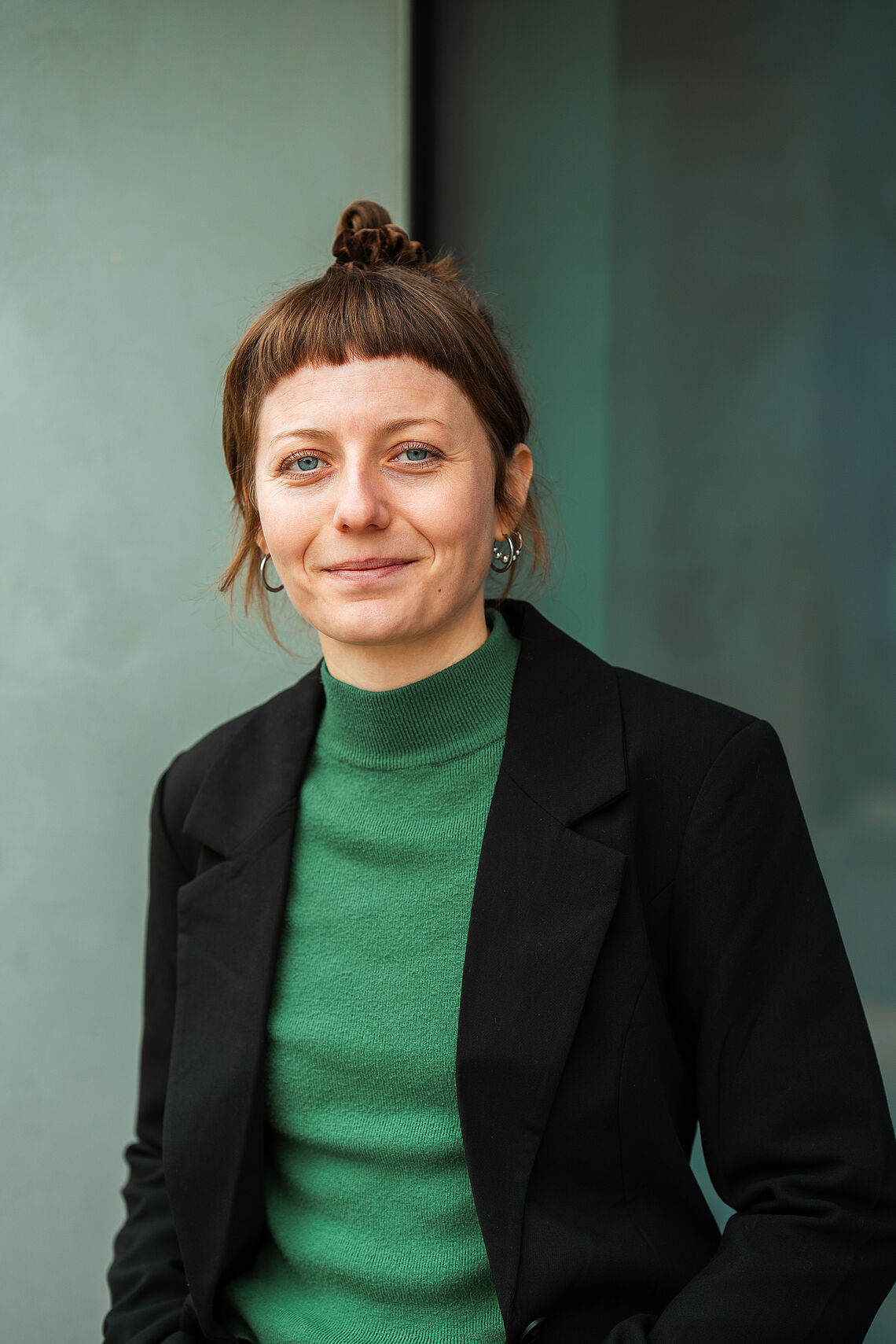 Auf dem Foto ist die Bezirksgeschäftsführerin Theresa Sittl zu sehen.